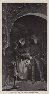 Illustrasjon for The Great North Road, av Robert Louis Stevenson